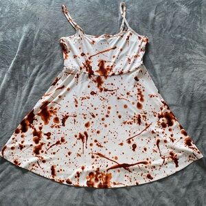 **SOLD**Hot Topic Blood Spatter Dress